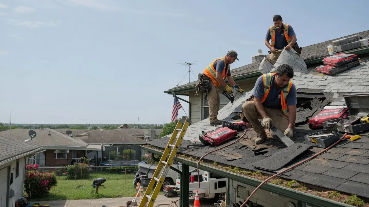 Roof Repair in Mount Auburn, IL near me